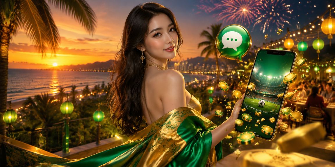 Người chơi trải nghiệm casino di động tại biển Đà Nẵng